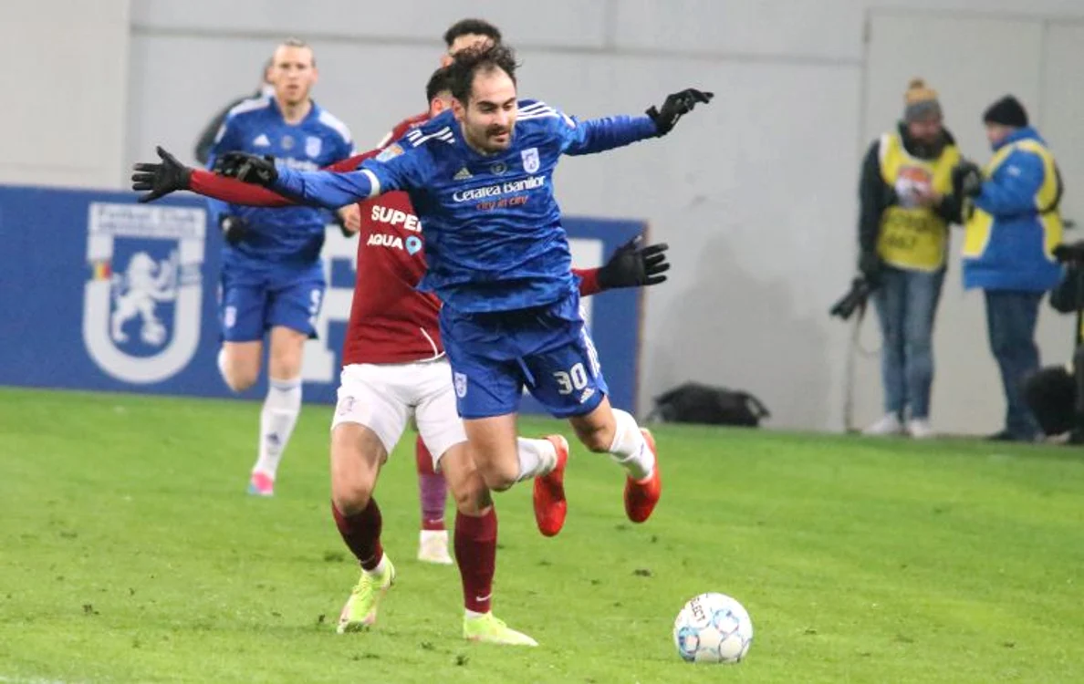 Rapid a fost învinsă de FCU Craiova în penultima etapă a Ligii 1 (FOTO: Sportpictures)