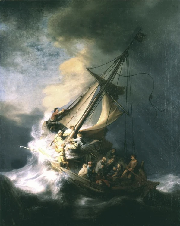 Printre operele furate, se numără şi singurul tablou cu peisaj marin pictat de Rembrandt, 