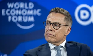 Alexander Stubb la forumul economic de la Davos FOTO EPA EFE jpg