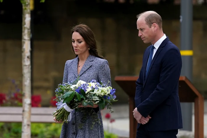 Kate Middleton şi Prinţul William au comemorat atacul din Manchester foto: Getty