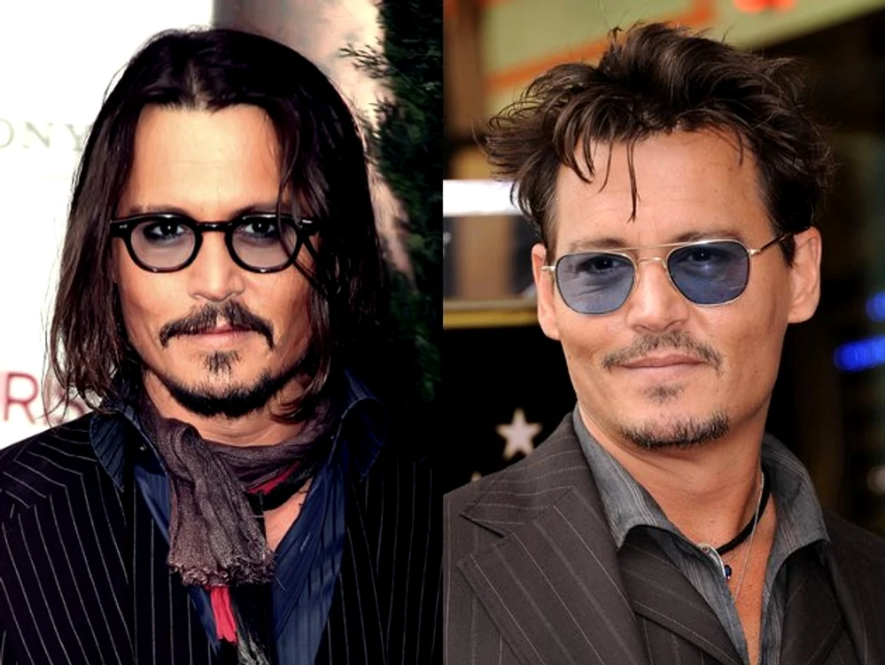 Johnny Depp este unul dintre actorii misterioși, cărora le stă mult mai bine cu păr lung