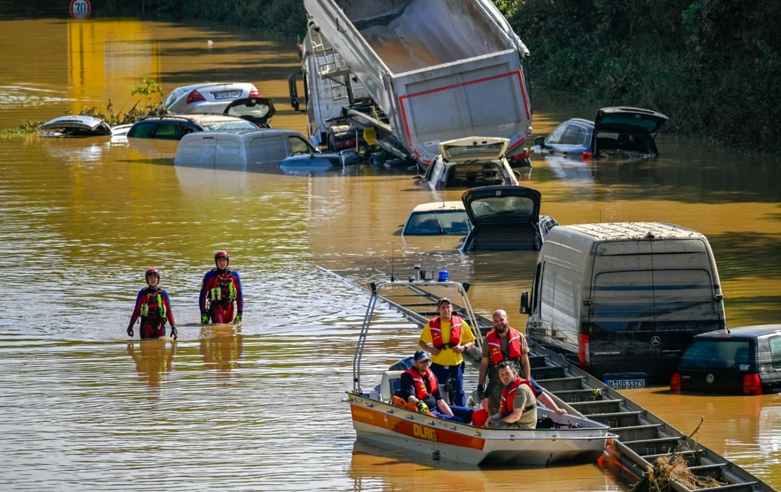 Inundatii în vestul Europei Germania FOTO Getty Images