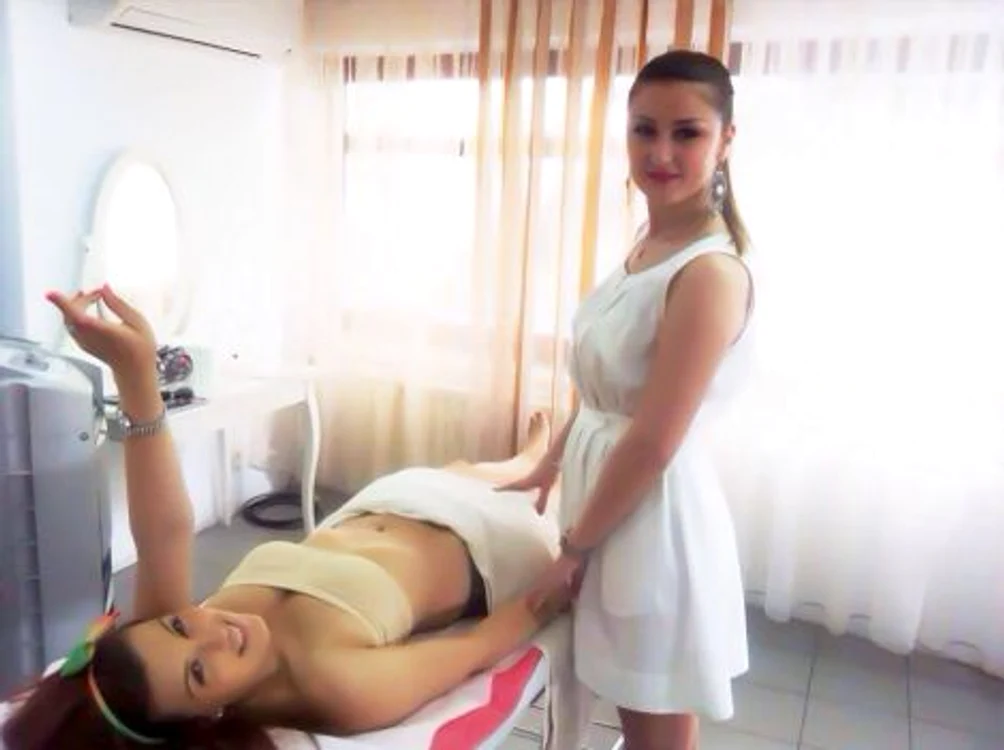 Diana Bisinicu, la masaj