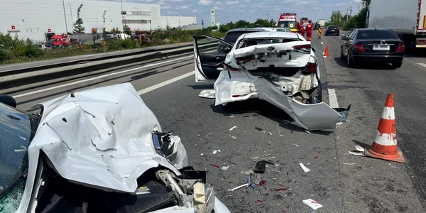 accident A1 foto ISU giurgiu jpg