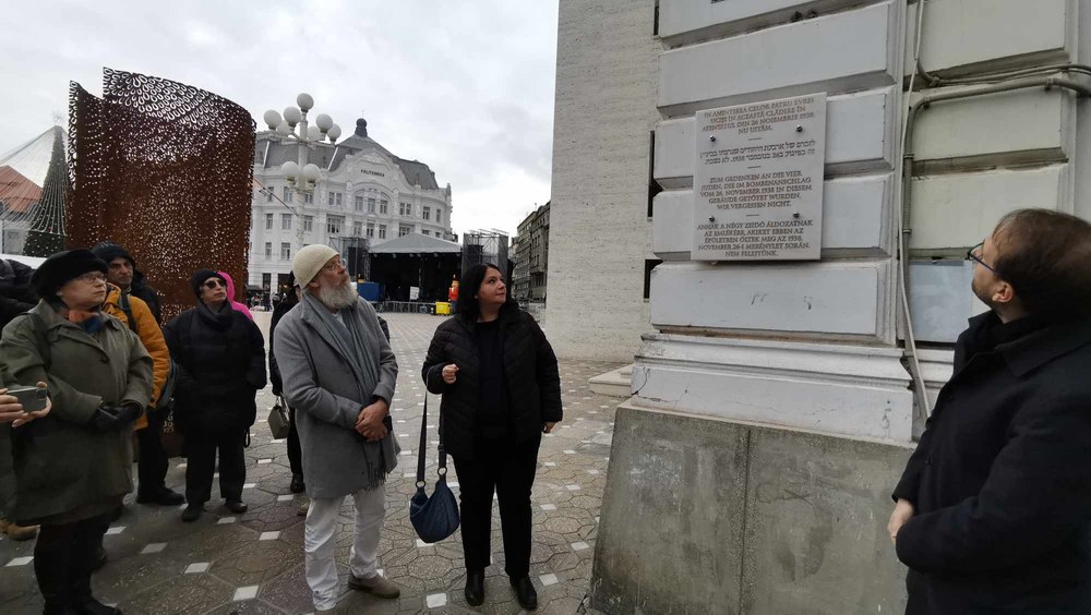 Placă în memoria atentatului care a avut loc Opera din Timișoara în urmă cu 85 de ani VIDEO FOTO