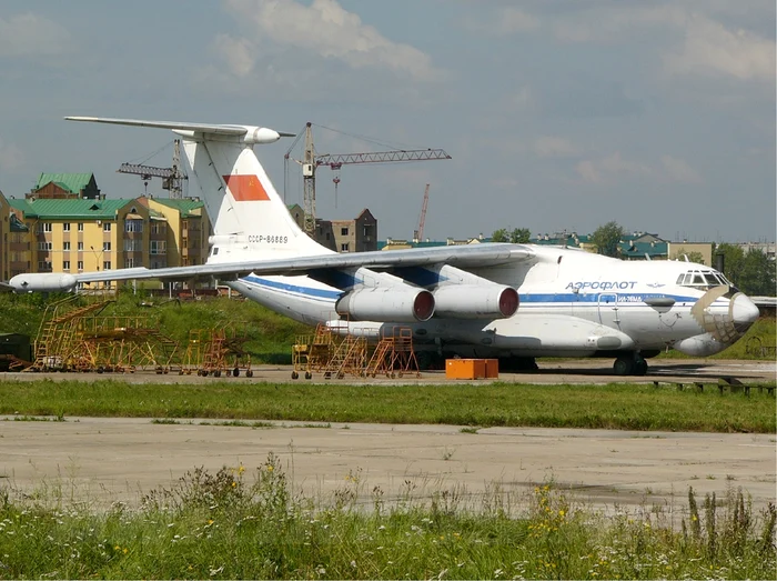 Avionul de bruiaj Iliușin Il-76PP era unic FOTO WIKIMEDIA COMMONS
