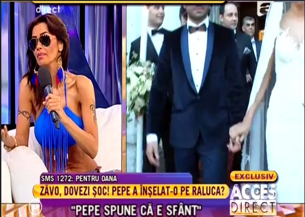 Oana a fost în platoul Acces Direct, unde a făcut noi acuzaţii la adresa lui Pepe