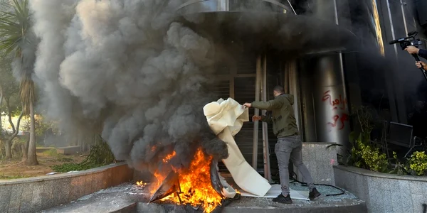 protest banci liban 16 februarie 2023 foto EPA EFE jpg