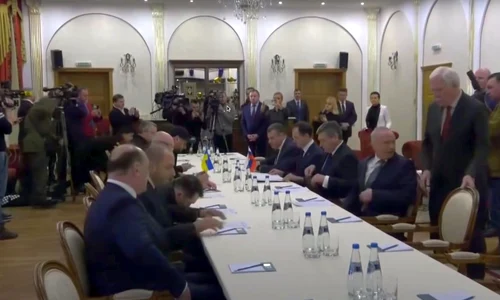 Negocierile ruso ucrainene au început în Belarus / VIDEO jpeg