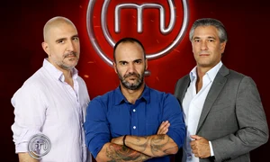 Noii juraţi MasterChef Răzvan Exarhu, Samuel le Torriellec și Liviu Popescu jpeg
