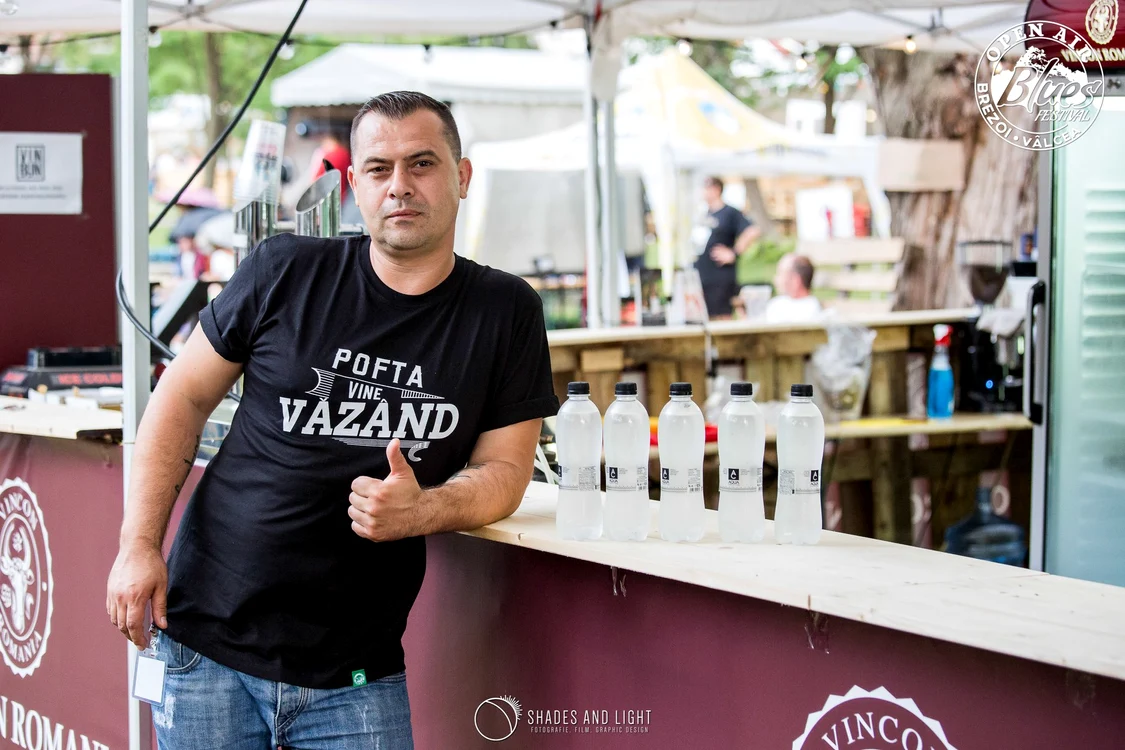 Mihai Răzvan Mugescu inițiatorul Open Air Blues Festival și Summer Camp Brezoi Foto Arhiva personală