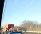 Drumari pe Autostrada A1 București-Pitești Foto Andreas Stoica