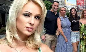 Catrinel Sandu a venit în România cu toată familia