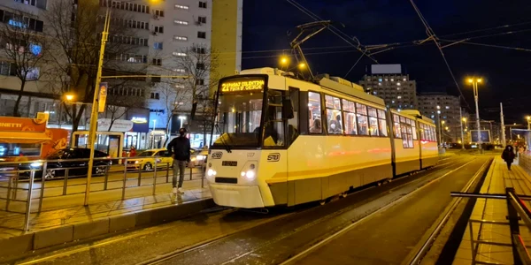 Tramvai FOTO Facebook/Nicuşor Dan