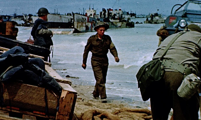 Soldați britanici în Normandia (foto: Viasat History)