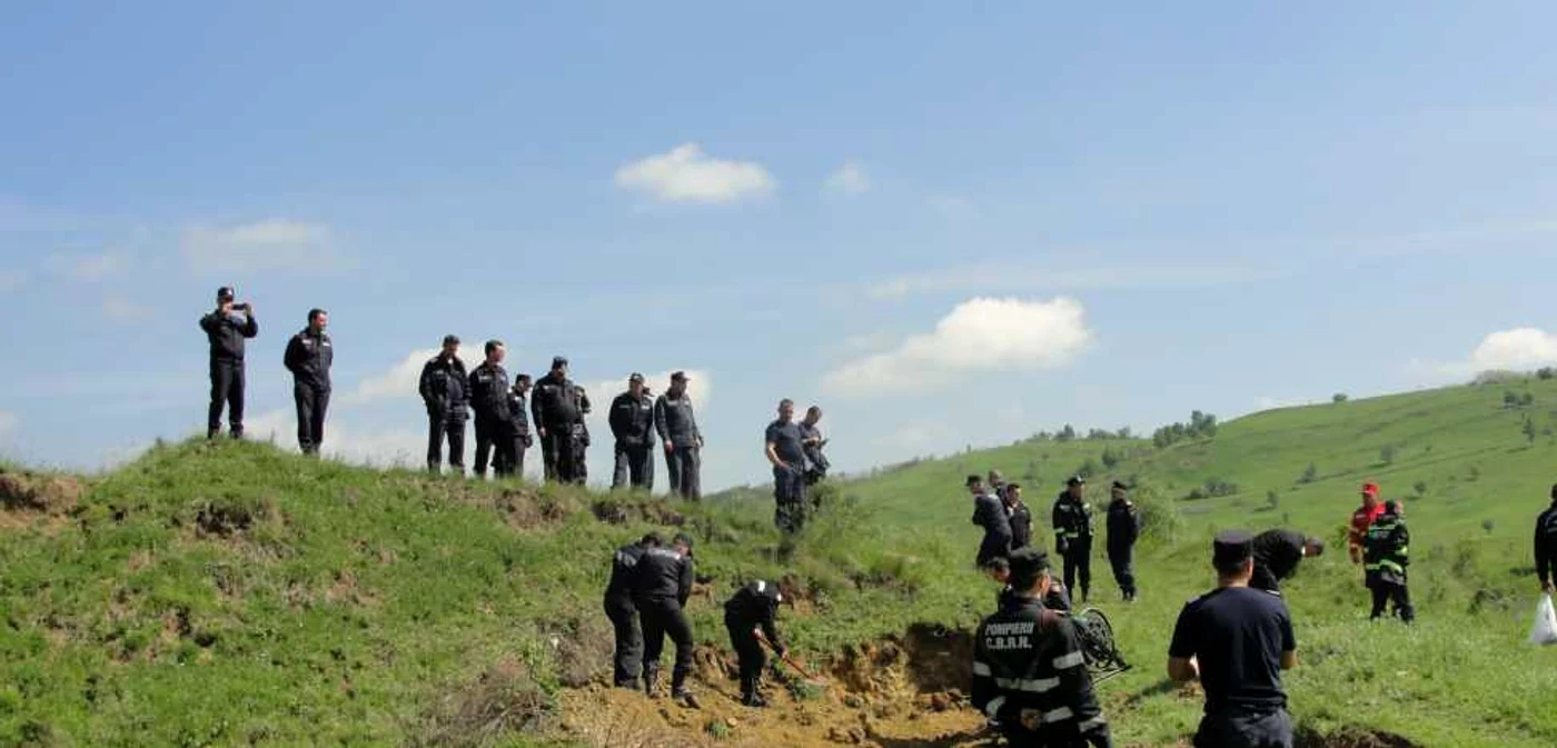 Reprezentanţii ISU Brăila au folosit exploziv pentru distrugerea muniţiei Foto: arhivă Adevărul