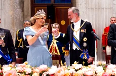 Regina Maxima la dineul de stat din Amsterdam, Profimedia (4) jpg