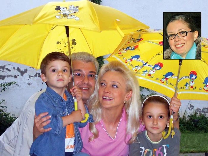Lucia şi Cătălin au fost căsătoriţi timp de 20 de ani. Cei doi copii ai lor, Daria şi Raris, au rămas, după divorţ, în custodia mamei