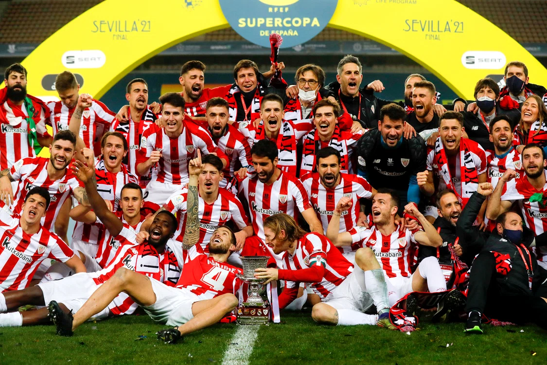 
    Athletic Bilbao a triumfat din nou în Supercupa SpanieiFoto: Guliver / GettyImages  