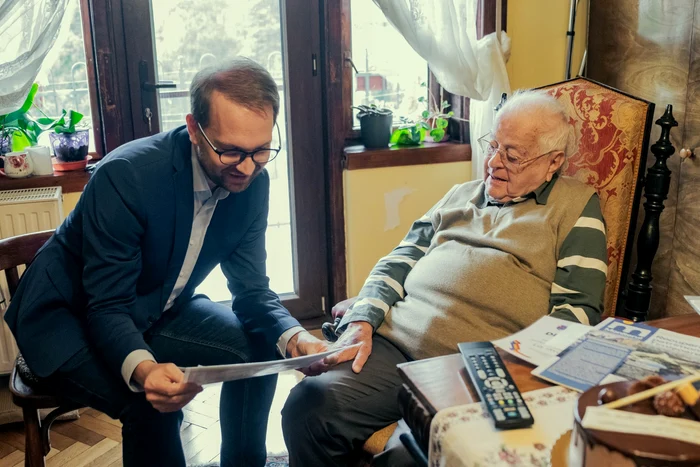 Emeric Petersel și Dominic Fritz FOTO DAS Timișoara