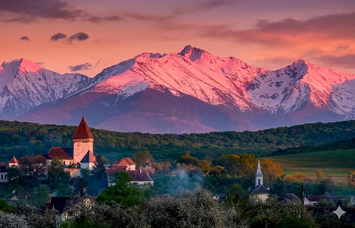 Biserica fortificată de la Hosman. Foto: Claudiu Nelega