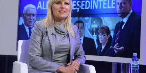 Elena Udrea la Adevarul Live FOTO Maran Iliescu