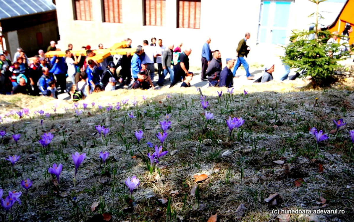 Drumul Crucii la Straja. Foto: Daniel Guță