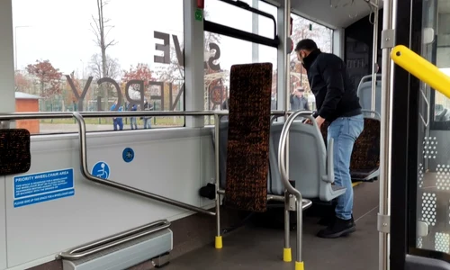 autobuz electric slatina - foto alina mitran