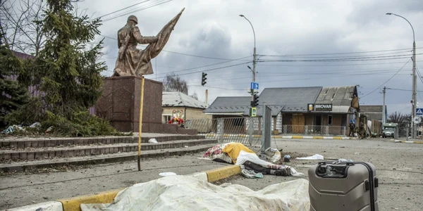 Două săptămâni de război în Ucraina - Irpin - 9 mar 2022 / FOTO EPA-EFE