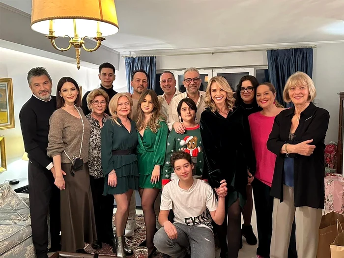 Familia Andreei Berecleanu, mare reuniune de Crăciun