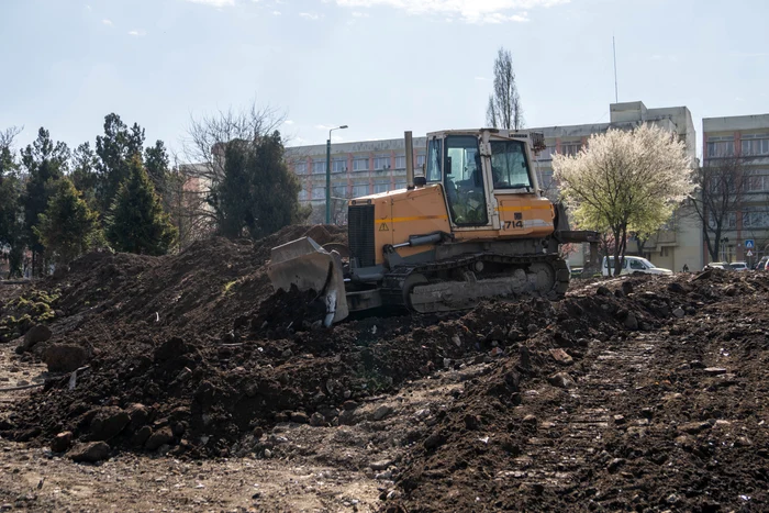 Amenajare pe malul Begăi FOTO PMT