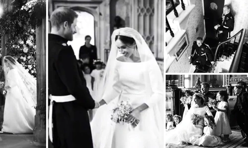 Fotografii în premieră de la nunta ducilor Harry şi Meghan de Sussex jpeg