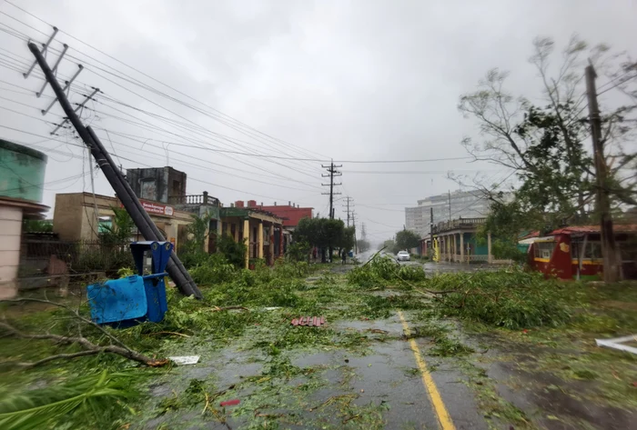 Întreaga insulă a rămas fără electricitate FOTO EPA-EFE