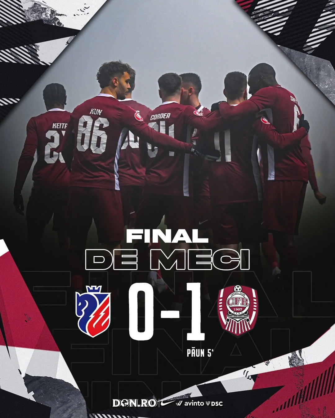 Superliga: CFR Cluj a ținut-o în ceață pe FC Botoșani. Moldovenii n-au obținut punctul care îi readucea în vârf