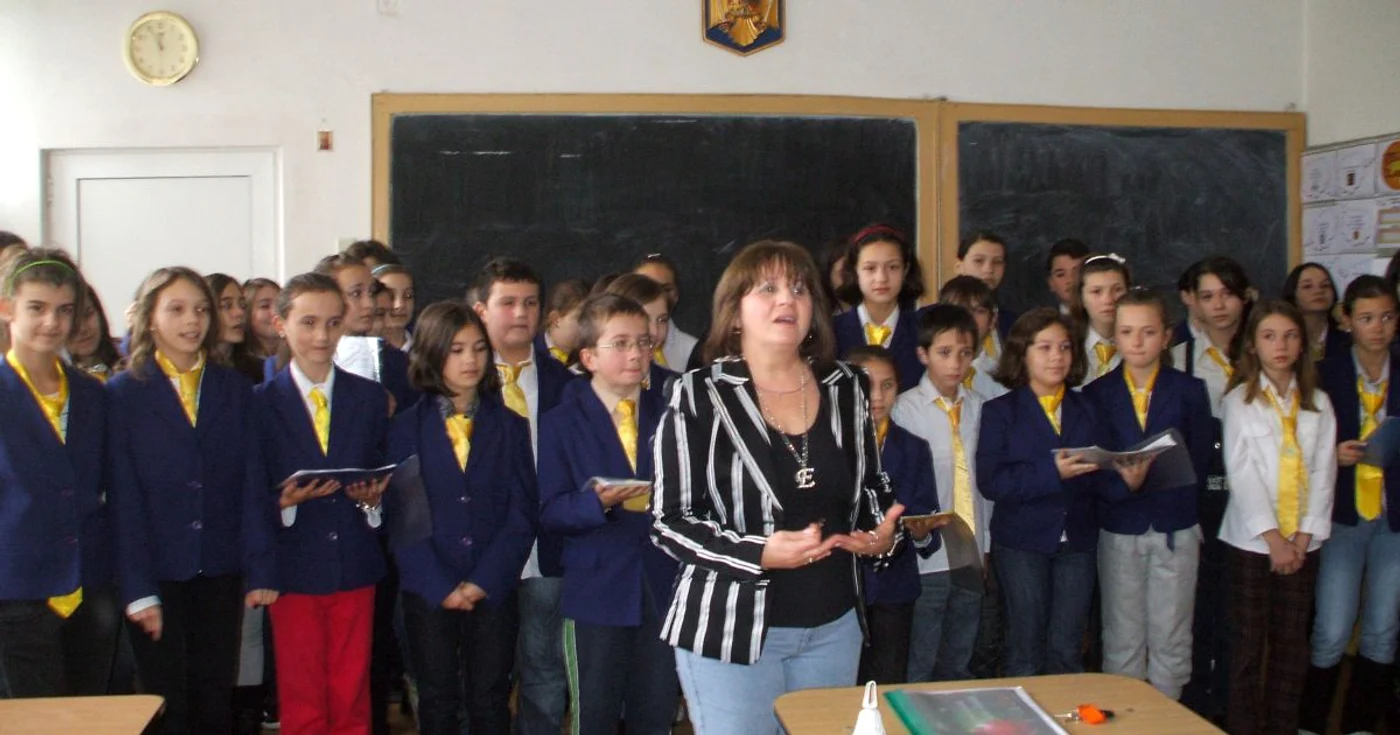 Elevii de la şcoala „Mihai Eminescu“ au oferit un spectacol de colinde 