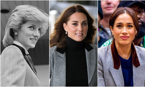 Meghan Markle s a inspirat de la Prințesa Kate și Prințesa Diana  Profimedia, Getty Images (2) jpg