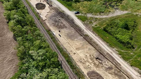 Descoperiri arheologice pe traseul căii ferate Caransebeș-Lugoj (© Direcția Județeană de Cultură Timiș)