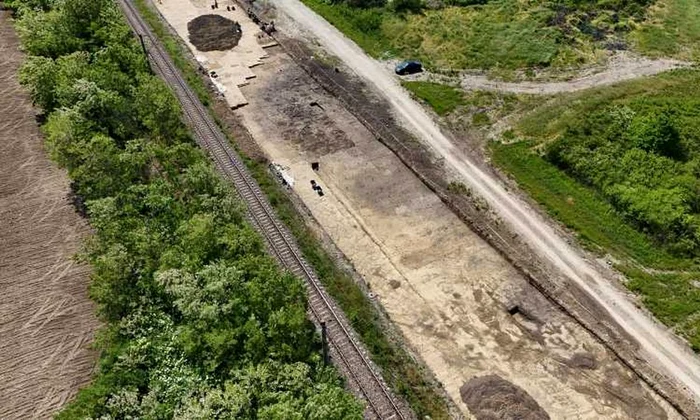 Descoperiri arheologice pe traseul căii ferate Caransebeș-Lugoj (© Direcția Județeană de Cultură Timiș)