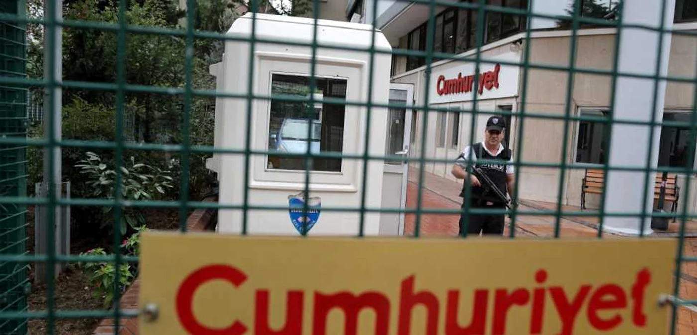 Sediul „Cumhuriyet“ din Istanbul Foto: EPA