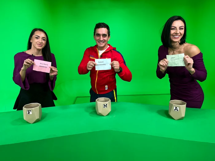 Larisa Iordache, Marian Drăgulescu și Cristina Nedelcu (de la stânga)