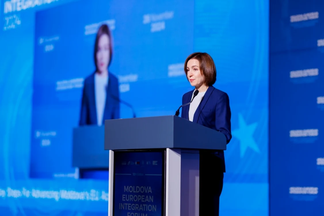 Maia Sandu a fost premiată pentru democrație în Germania. FOTO: Presedinte.md