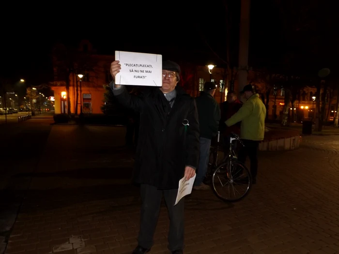 Severinenii au iesit si luni in strada FOTO Alexandra Georgescu