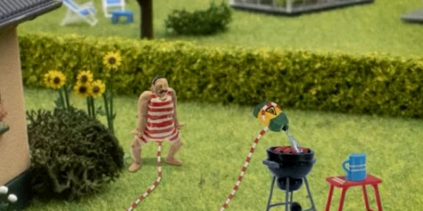 O reţea daneză de televiziune şi radio a lansat o serie animată despre aventurile unui bărbat cu un penis uriaş FOTO DRTV via The Guardian