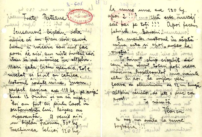 Aurel Vlaicu scrisoare 3 jpg jpeg