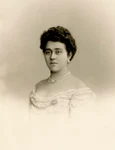 Anna Lahovary, soția diplomatului Alexandru Em. Lahovary, președintă a Căminului Studentelor Române (© Arhivele Naționale ale României, Colecția Documente Fotografice, FIII 514,1, Anna Kretzulescu Lahovary)