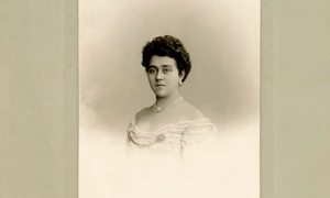 Anna Lahovary, soția diplomatului Alexandru Em. Lahovary, președintă a Căminului Studentelor Române (© Arhivele Naționale ale României, Colecția Documente Fotografice, FIII 514,1, Anna Kretzulescu Lahovary)