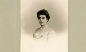 Anna Lahovary, soția diplomatului Alexandru Em. Lahovary, președintă a Căminului Studentelor Române (© Arhivele Naționale ale României, Colecția Documente Fotografice, FIII 514,1, Anna Kretzulescu Lahovary)