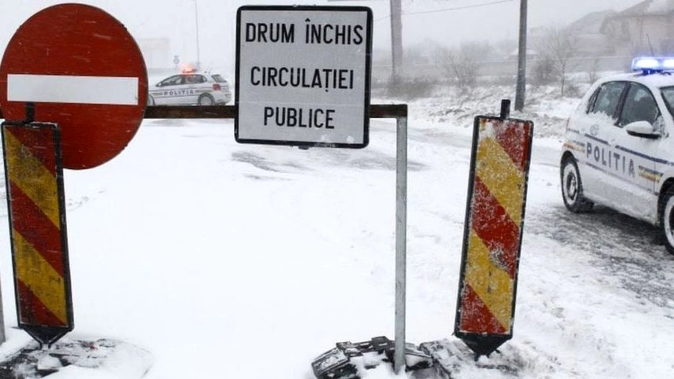 Județul Tulcea este complet izolat / foto: ISU 