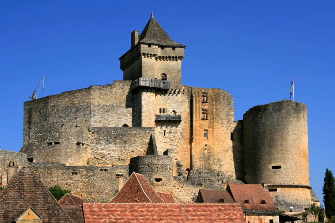 Castelul Castelnaud-la-Chapelle,  Périgord,  Aquitania (sec. XIII)