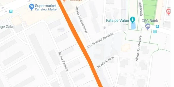 Restricţii de trafic la Galaţi FOTO Infografie
